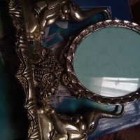Сувенир огледало метално старо 33969, снимка 6 - Колекции - 38950939