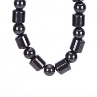 Гривна от Хематит магнитна Magnetic Hematite, снимка 6 - Гривни - 27353847