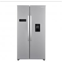 Хладилник Side by side Daewoo FSB-514HEX, 529 л, Диспенсър за вода, Touch Control, Цифров дисплей, Ф, снимка 1 - Хладилници - 39509483