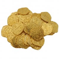 Монета реплика Испански дублон , пиратски монети , пиратско съкровище, снимка 1 - Нумизматика и бонистика - 27097472
