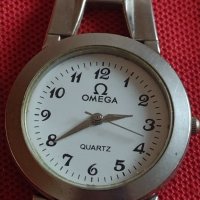 Марков дамски часовник OMEGA QUARTZ много красив стилен дизайн 41737, снимка 1 - Дамски - 43785992