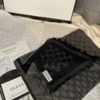 Мъжки луксозен шал в кутия реплика Gucci , снимка 8 - Шалове - 43717949