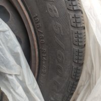 Метални джанти със зимни гуми за Форд Фиеста  185/60/14, снимка 3 - Гуми и джанти - 43475380