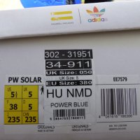 Adidas Boost NMD HU Solar Power Blue - 38 номер Оригинални! Унисекс, снимка 7 - Маратонки - 37342702