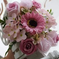 Колела със сапунени цветя , снимка 6 - Подаръци за жени - 40282902
