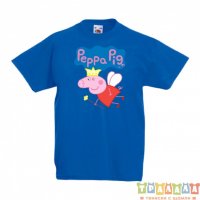 Детска тениска Peppa pig 2, снимка 1 - Детски тениски и потници - 33167943