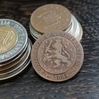 Монета - Нидерландия - 2 и 1/2 (половина) цента | 1884г., снимка 4 - Нумизматика и бонистика - 33598083