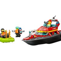 LEGO® City Fire 60373 - Пожарникарска спасителна лодка, снимка 3 - Конструктори - 43253697