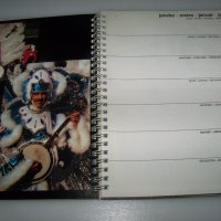Луксозен календар бележник от 1984г. с фотографии неизползван, снимка 5 - Други - 40531623