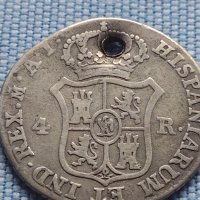 Сребърна монета 4 реала 1809г. Хосе Напалеон Мадрид Испания 13674, снимка 10 - Нумизматика и бонистика - 42967754