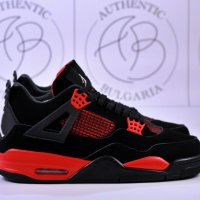 Nike Air Jordan Retro 4 Red Thunder, KAWS, Lightning, снимка 2 - Спортни обувки - 39215141