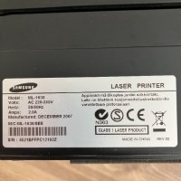 Лазерен принтер SAMSUNG ml 1630 за РЕМОНТ/ЧАСТИ + две тонер касети, снимка 4 - Принтери, копири, скенери - 42948310