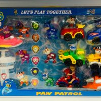 Комплект с фигури*PAW-PATROL*, снимка 1 - Коли, камиони, мотори, писти - 43295452