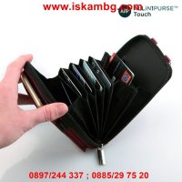 Чантичка органайзер за мобилен телефон , Touch Purse,Черна, снимка 4 - Други стоки за дома - 28586107