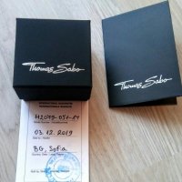 НОВИ Сребърни обици "Small Stars" - THOMAS SABO, снимка 3 - Обеци - 27377980