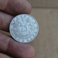 Монета 25 шилинга 1956г, снимка 1 - Нумизматика и бонистика - 37381563