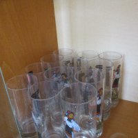 Чаши и сервизи стъклени, порцеланови и пластмасови разнообразни, и метални канчета, снимка 8 - Чаши - 31542829