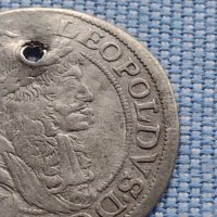 Сребърна монета 6 кройцера 1681г. Леополд първи Виена Свещена Римска Империя 13671, снимка 4 - Нумизматика и бонистика - 42968013