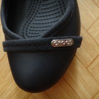 Нови оригинални Crocs черни балеринки 34 номер, снимка 5 - Дамски ежедневни обувки - 40236894