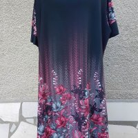 3XL+ Нова рокля с две лица , снимка 13 - Рокли - 37600401