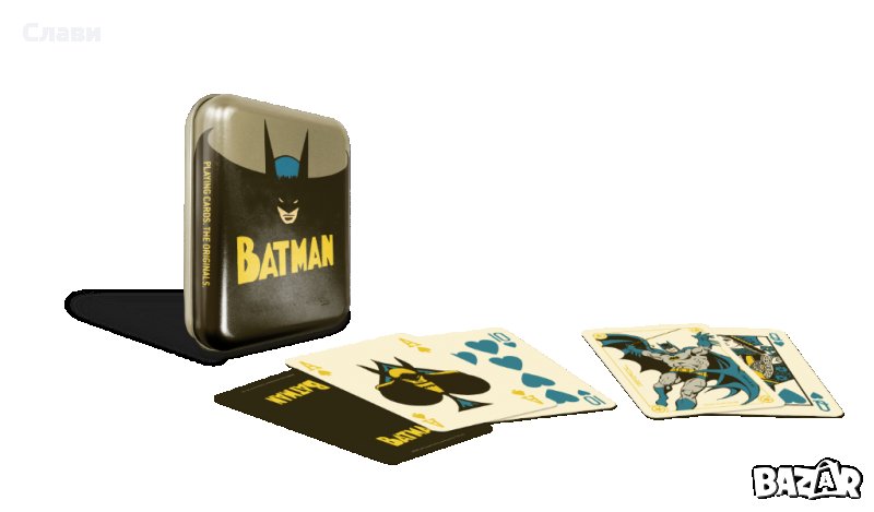 Карти за игра Batman Vintage метална кутия, снимка 1