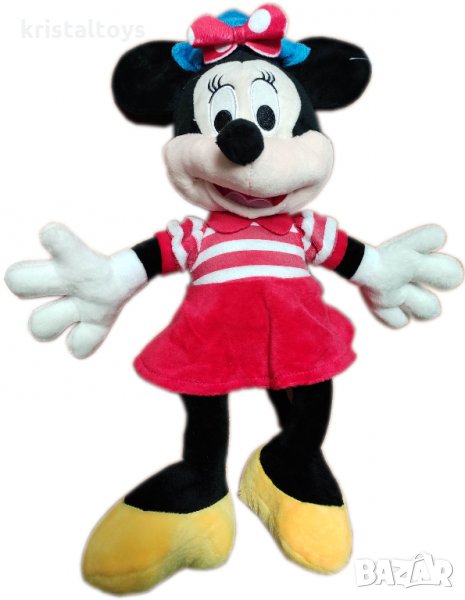 Детска плюшена играчка Мини Маус с шапка и с музика, снимка 1