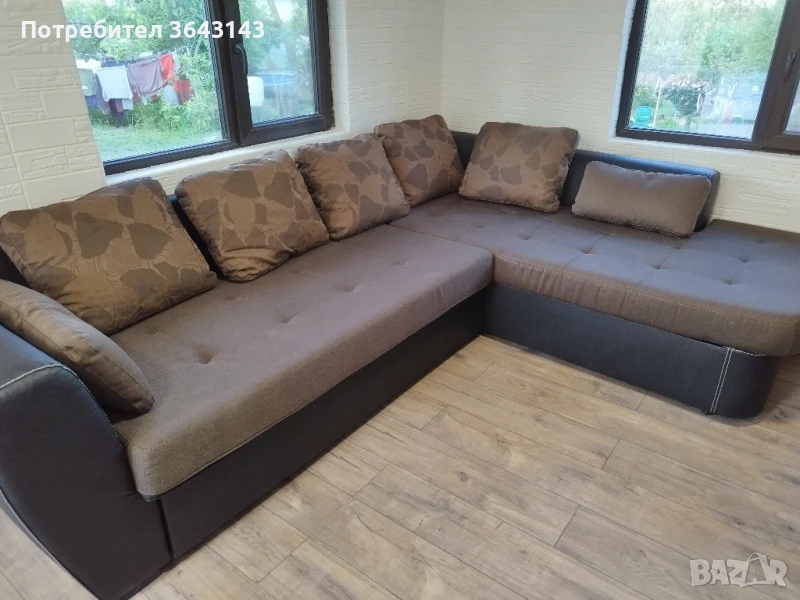 Диван ъглов голям, снимка 1