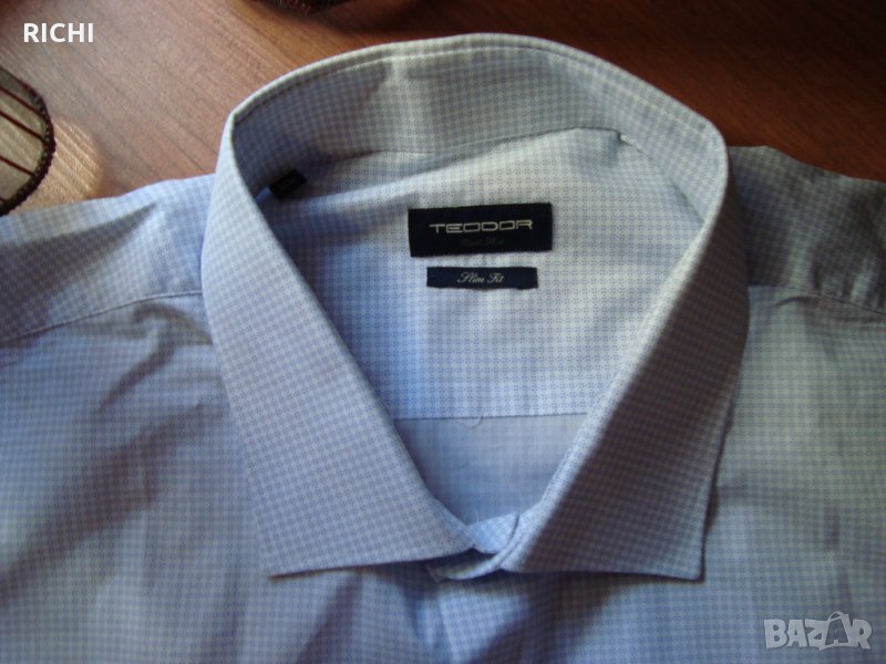 TEODOR-нова риза дълъг ръкав, снимка 1
