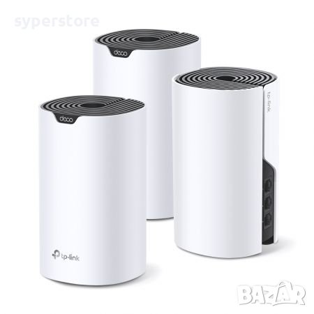 Удължител на интернет обхват TP-Link Deco S7 AC1900 3-pack Mesh Wi-Fi система за целия дом или офис, снимка 1