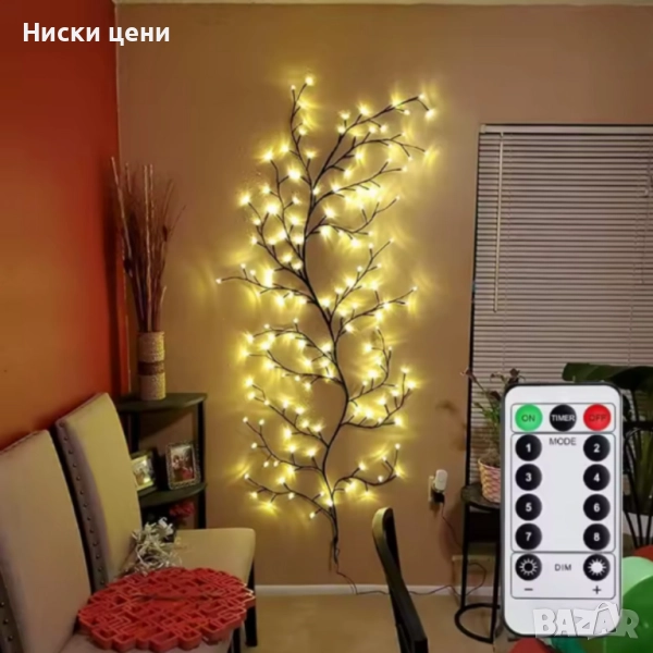 Стенна LED декорация с дистанционно - превърни всяка стена в произведение на изкуството, снимка 1