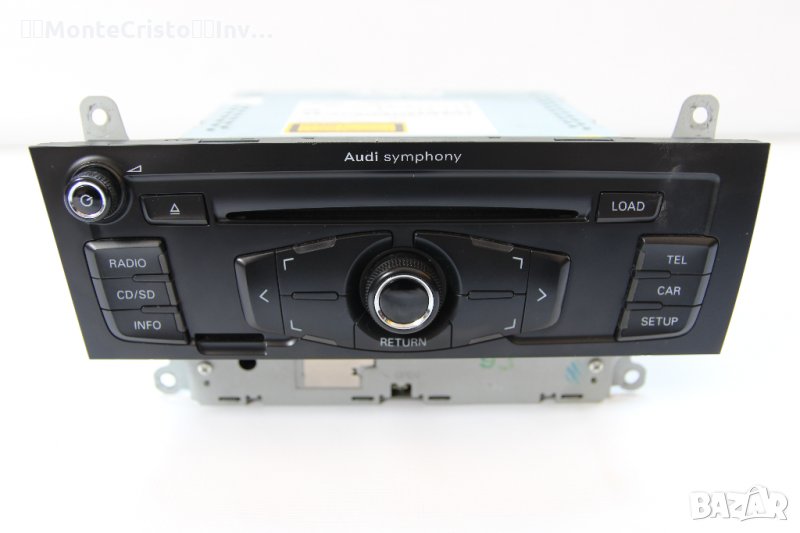 Radio CD Audi A4 B8 (2007-2011г.) Audi symphony / 8T1 035 195 C / 8T1035195C / касетофон, снимка 1