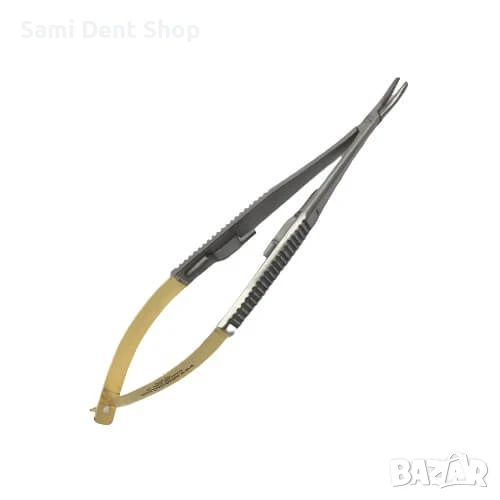 Хирургичен иглодържател Castroviejo TC – професионален клас, снимка 1