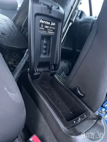 Барче / Подлакътник Мерцедес ЦЛК w209 CLK черно, снимка 1