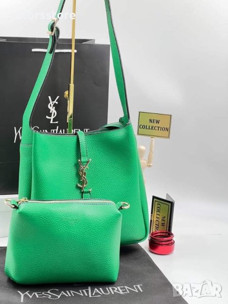 Зелена чанта YSL кодSS48, снимка 1