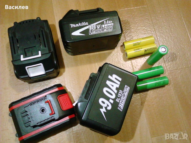 Рециклиране  на батерии за винтоверти, гайковерти, верижни триони и др., снимка 1