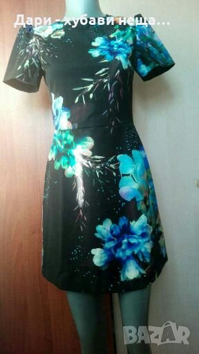Прелестна рокля на цветя, от тънък неопрен👗🌹S,M👗🌹арт.6000, снимка 1