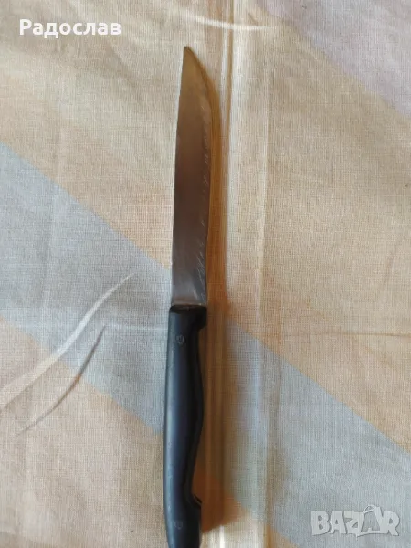 стар нож с рогова дръжка , снимка 1