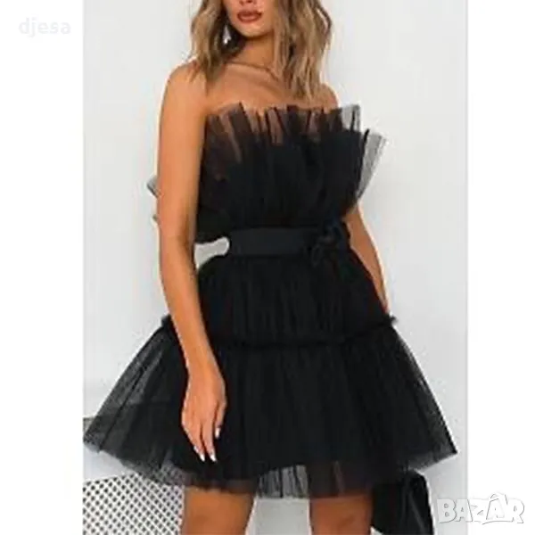 Рокля с панделка, снимка 1