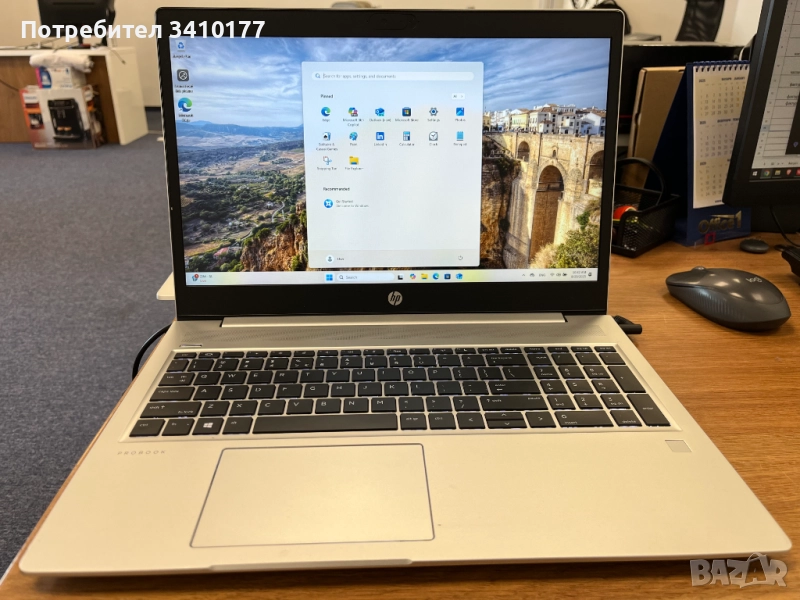 Продавам лаптоп модел HP ProBook 455 G7, снимка 1