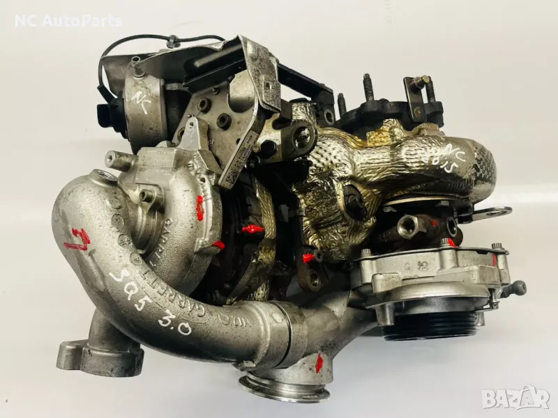 Турбо за Ауди Audi SQ5 3.0 дизел 340 коня 059145651AG 059145061AH GARRETT, снимка 1