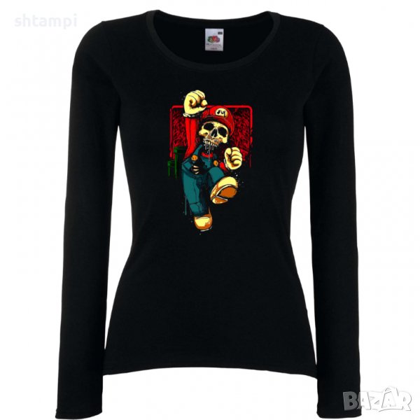  Дамска тениска Mario Zombie Игра,Изненада,Подарък,Празник,Повод, снимка 1