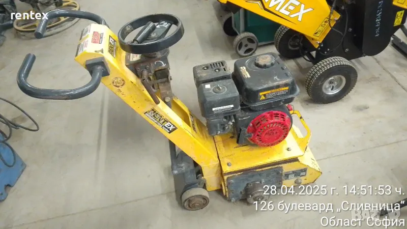 Фреза за бетон бензин Cimex FS200 2015, снимка 1