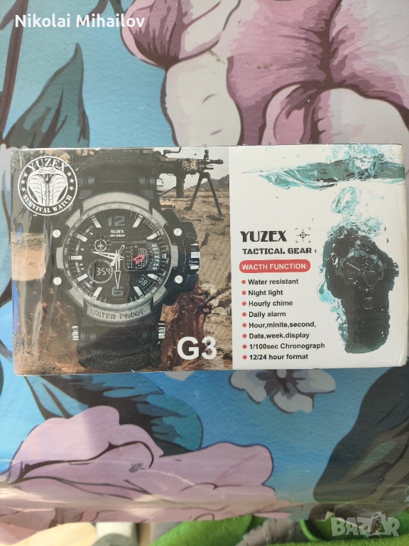 Многофункционален мъжки часовник с Led, водоустойчив, Z-tools ZTS 8274, снимка 1