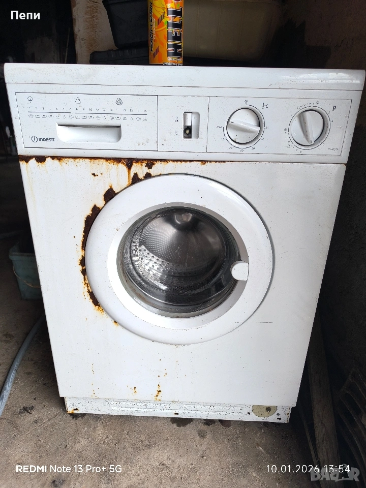 Пералня Indesit работеща 50 евро , снимка 1
