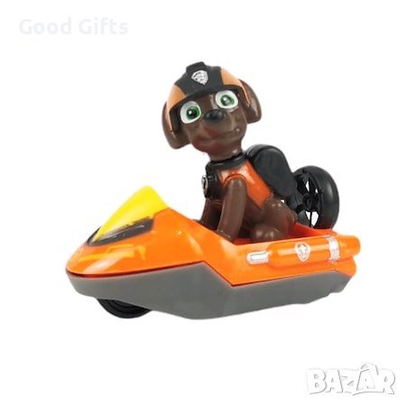 Комплект фигурка Paw Patrol, с превозно средство, Зума, снимка 1