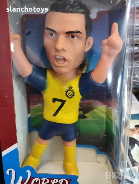 Големи фигури на Роналдо и Меси,около 23см, снимка 1