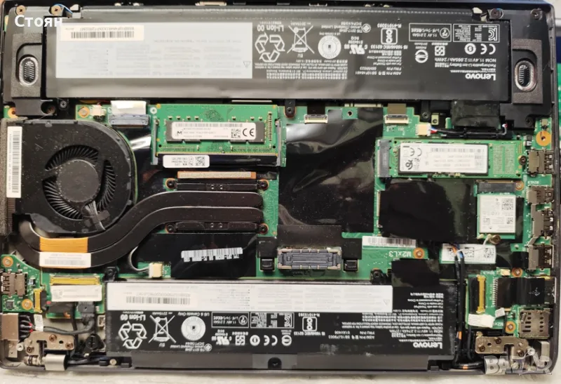 Продавам лаптоп Lenovo ThinkPad T460s  на части, снимка 1