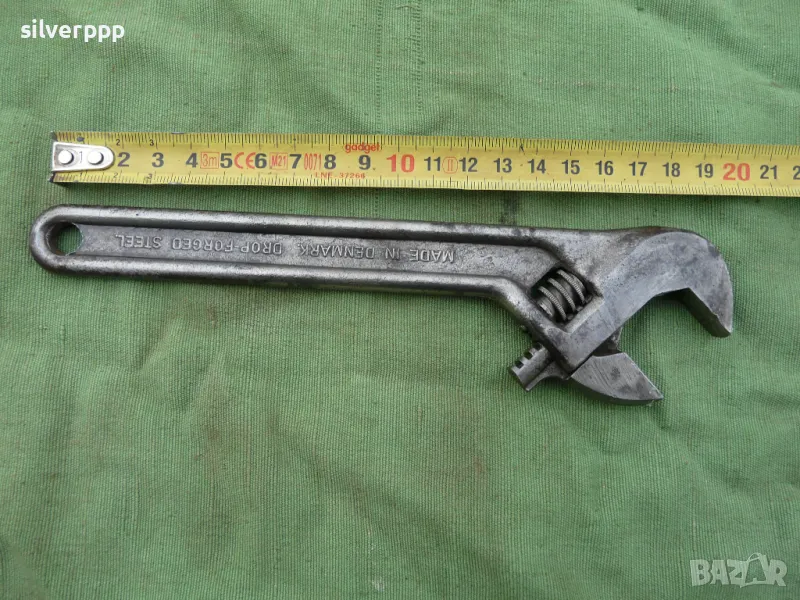  Датски раздвижен ключ - 308 , снимка 1