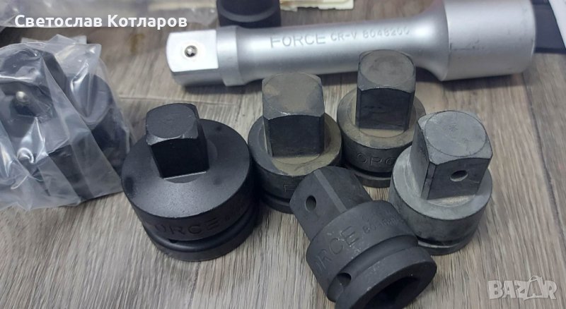 умалители от 1 цол към три четвърти 1 3/4 1/2 форс камък кован усилен удължен, снимка 1