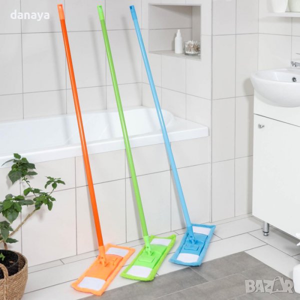 3104 Микрофибърна подочистачка моп с телескопична дръжка, снимка 1
